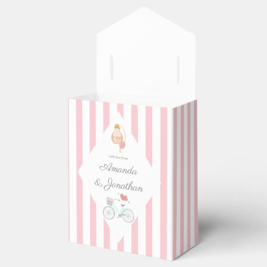 Paris Wedding Bedankt Bedankdoosjes (Geopend)