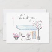 Paris Wedding bedankt je foto (Voorkant)