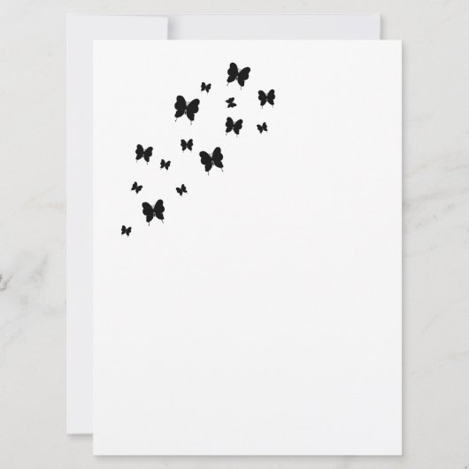 Paris Wedding Save The Date (Achterkant)