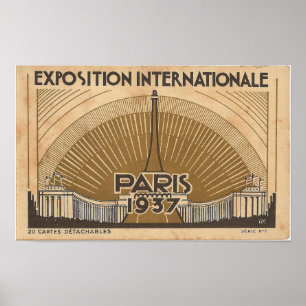 Paris-Weltausstellung 1937 Poster