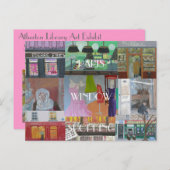 PARIS WINDOW SHOPPING BRIEFKAART (Voorkant / Achterkant)