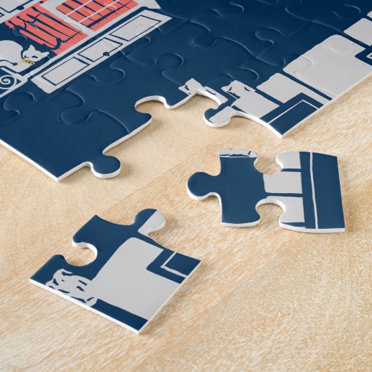 Paris Windows puzzel Legpuzzel (Zijkant)