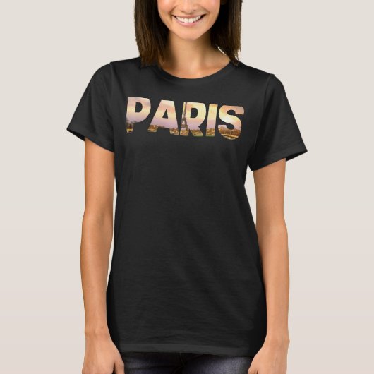 PARIS Women Frankrijk Eiffeltoren T-shirt (Voorkant)