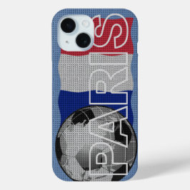 Paris World Soccer iPhone hoesje