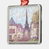 ParisCityscape pointillism ornament Kristie Hubler (Links)