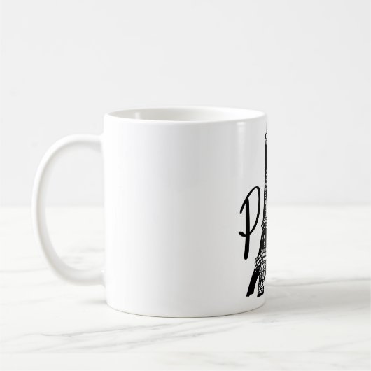ParisEiffel Tower Design Coffee Mug Koffiemok (Links)