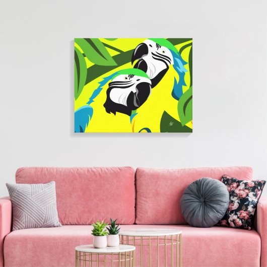 Parish Canvas Afdruk (Insitu (Woonkamer))