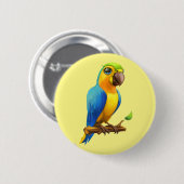 Parish Ronde Button 5,7 Cm (Voorkant /achterkant)