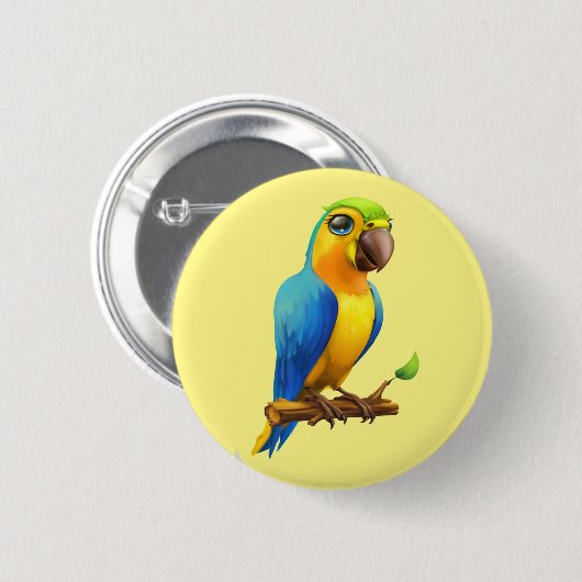 Parish Ronde Button 5,7 Cm (Voorkant /achterkant)