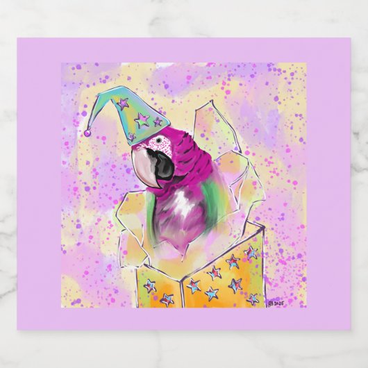 Parish Sparkling Wijnetiket (Enkel label)