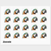 Parish Vierkante Sticker (Vel)