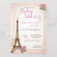 Parisiaans Baby shower