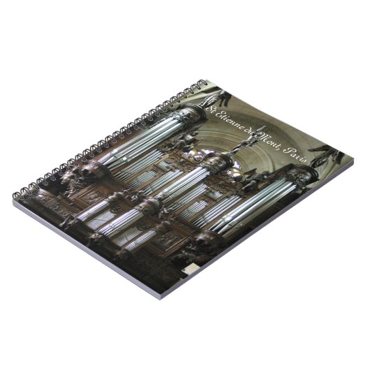 Parisiaans orgaannotebook notitieboek (Linkerzijde)