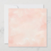 Parisiaans  Roos Manor House Formal Wedding Kaart (Achterkant)