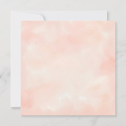 Parisiaans  Roos Manor House Formal Wedding Kaart (Achterkant)