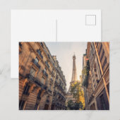 Parisiaans uitzicht briefkaart (Voorkant / Achterkant)
