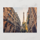 Parisiaans uitzicht briefkaart (Voorkant)