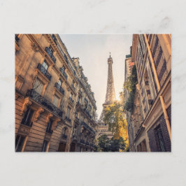 Parisiaans uitzicht briefkaart