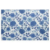 PARISIAANSE BLOOM Blue Rozen Stof (Fat Quarter)