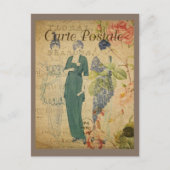 Parisiaanse  dames briefkaart