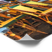 Parisiaanse ochtend. poster (Hoek)