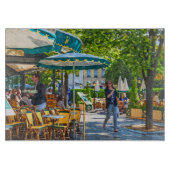 Parisiaanse ochtend. snijplank (Voorkant)