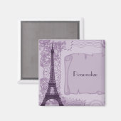 Parisian Amethyst Magnet (Voorkant / Achterkant)