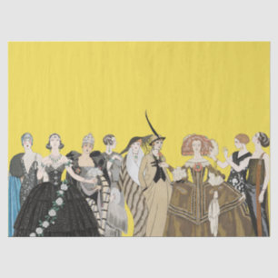 Parisian Art Deco Mode - George Barbier Tissuepapier