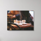 Parisian Atmosphere Coffee Guest of Ghost Canvas (Voorkant)
