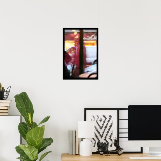Parisian Atmosphere in beweging Poster (Thuiskantoor)