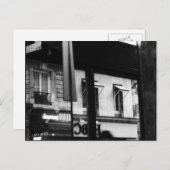 Parisian Atmosphere Windows en Reflecties Briefkaart (Voorkant / Achterkant)