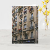 Parisian Balconies Kaart (Gele Bloem)