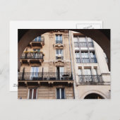 Parisian Balcony Briefkaart (Voorkant / Achterkant)