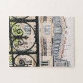 Parisian Balcony Uitzicht Foto Jigzaag Puzzle Legpuzzel (Horizontaal)