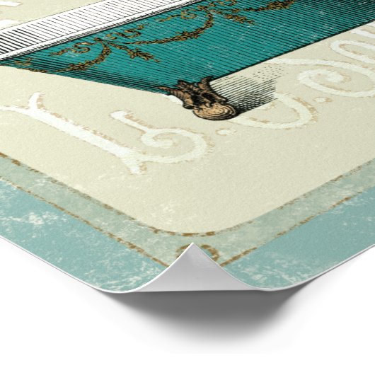  Parisian Bath Poster (Hoek)