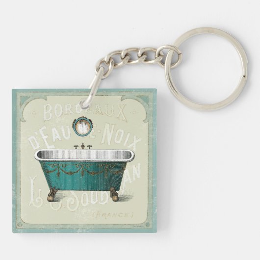 Parisian Bath Sleutelhanger (Achterkant)