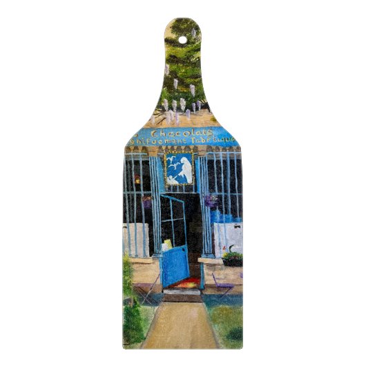 Parisian Chocolat Shop, door Gary Poling Snijplank (Voorkant)