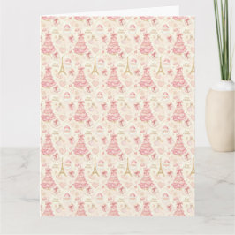 Parisian Coquette Christmas Kaart