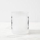 Parisian Deco Wedding Monogrammed Matglas Koffiemok (Center)