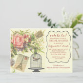 Parisian Flair Uitnodiging (Staand voorkant)