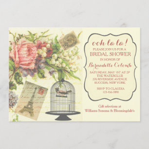 Parisian Flair Uitnodiging