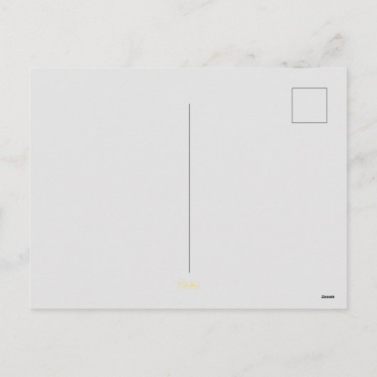 Parisian Flea Market Feestdagenkaart (Achterkant)