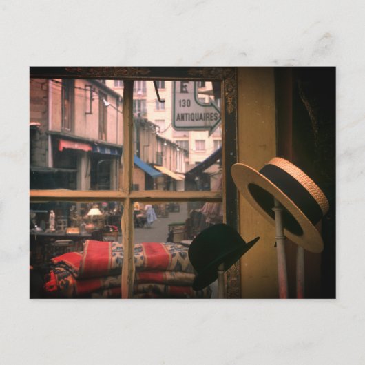 Parisian Flea Market Feestdagenkaart (Voorkant)