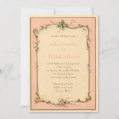 Parisian French parfume Label Invitation Kaart (Voorkant)