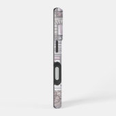 Parisian Girl – Cute Eiffel Tower & Café Street iPhone 16 Hoesje (Rechterkant)