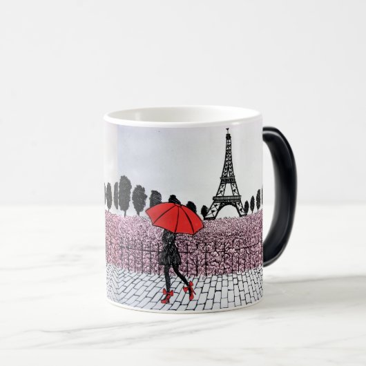 parisian Girl Magische Mok (Voorkant rechts)