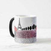 parisian Girl Magische Mok (Voorkant links)