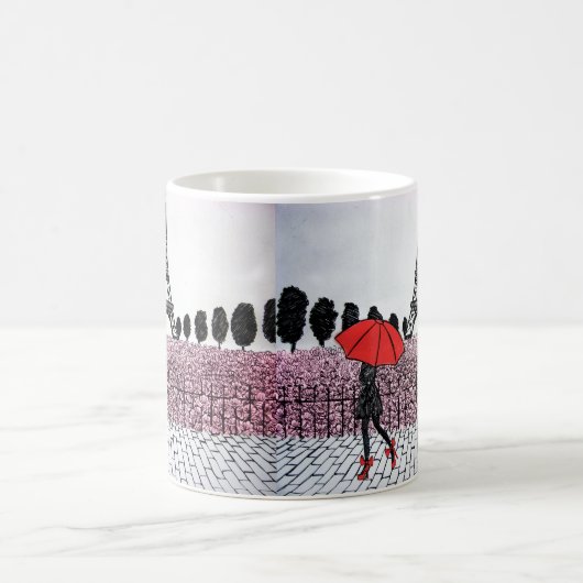 parisian Girl Magische Mok (Center)