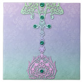 PARISIAN JEWEL: SOFT RAINBOW TEGELTJE (Voorkant)