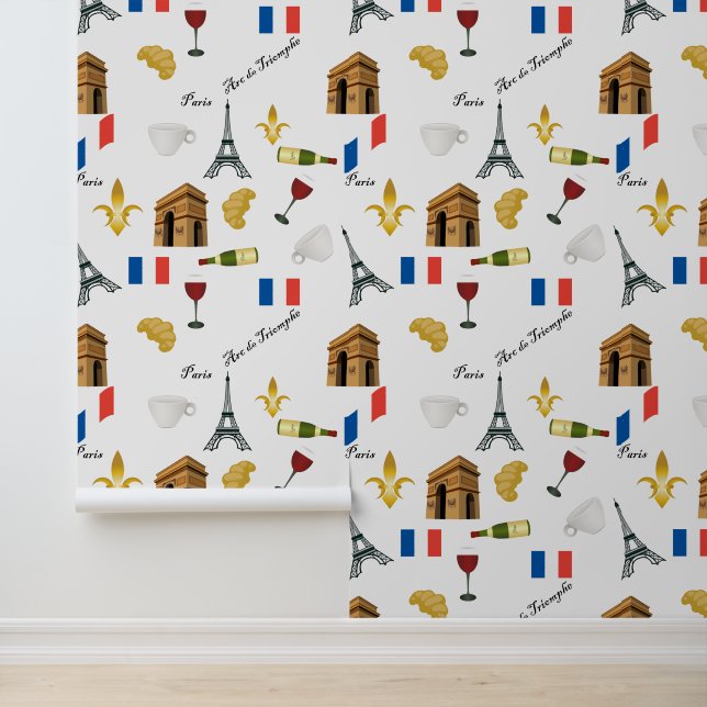 Parisian Pattern Behang (Applicatie)